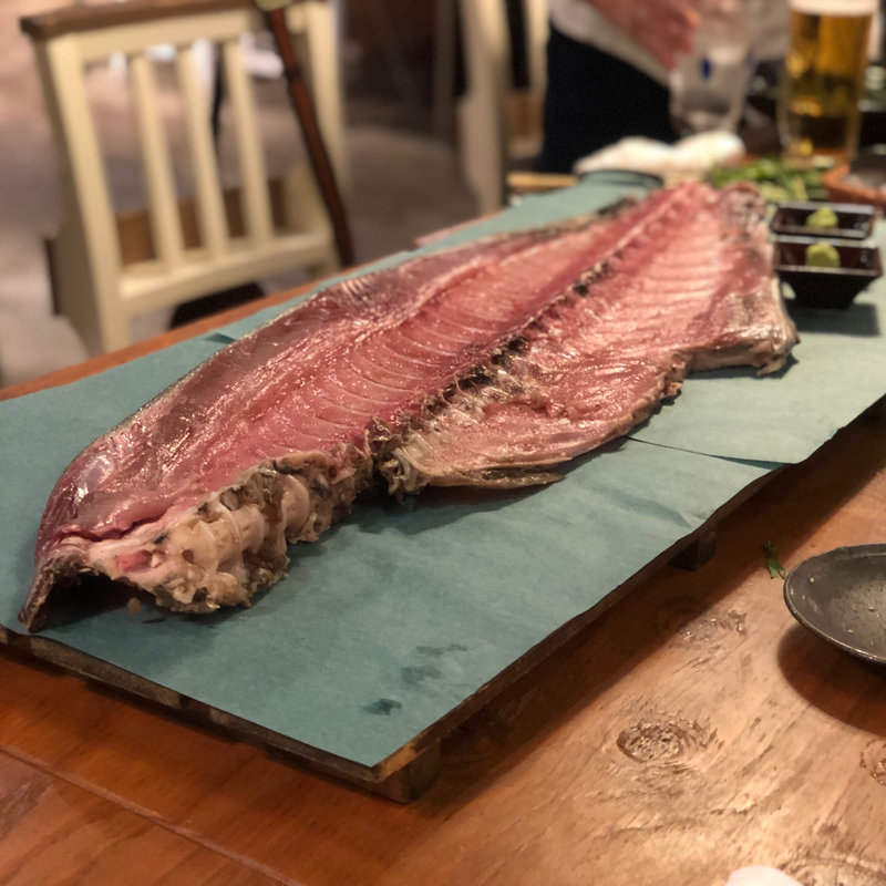 鮪骨ごと中落ち(まぐろセンター 栄店)