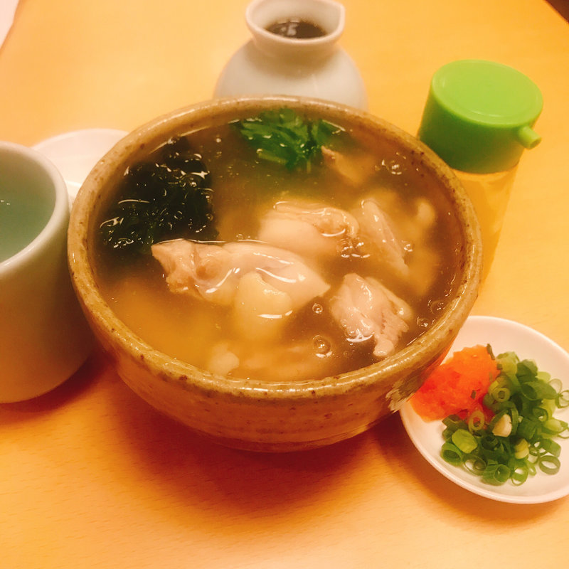 葛かけ蕎麦（とり）(加部屋天神地下街店)