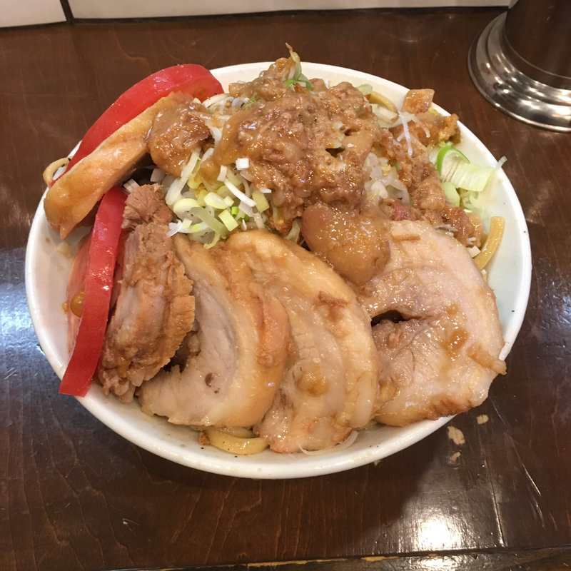 限定 冷やし中華 豚増し(麺屋 歩夢)