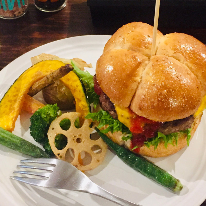 ハンバーガー(oose CAFE)