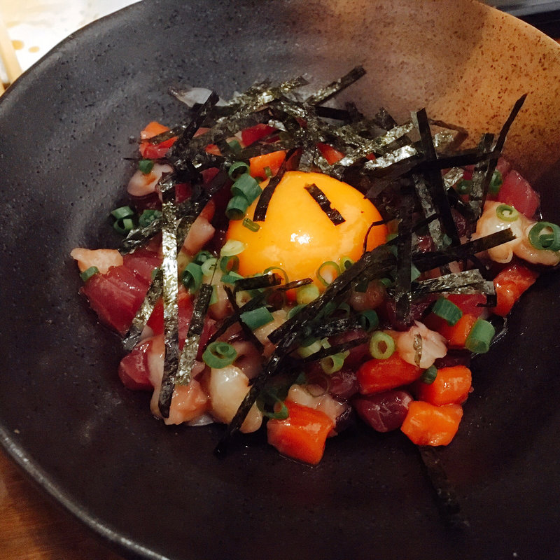 海鮮ユッケ(つぼみ家 )