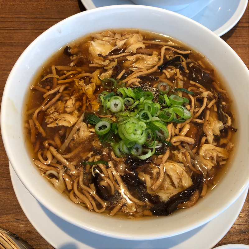 サンラータン麺セット(鼎泰豊 銀座店（ディンタイフォン）)