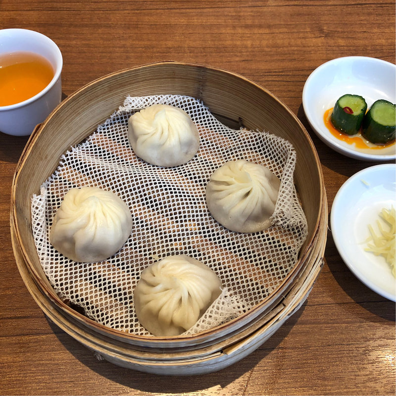 ランチセットの小籠包(鼎泰豊 銀座店（ディンタイフォン）)