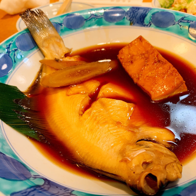 カレイの煮つけ(第二力酒蔵)