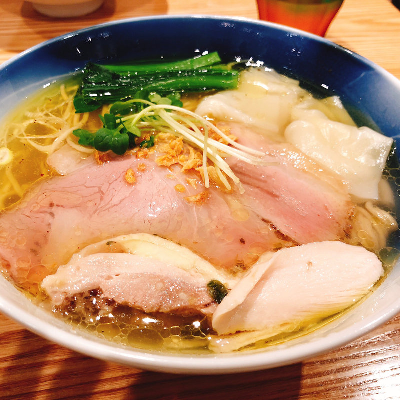塩ラーメン(自家製麺ばくばく )