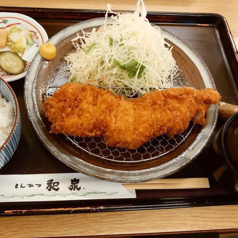 大ロースかつ定食(とんかつ和泉 )