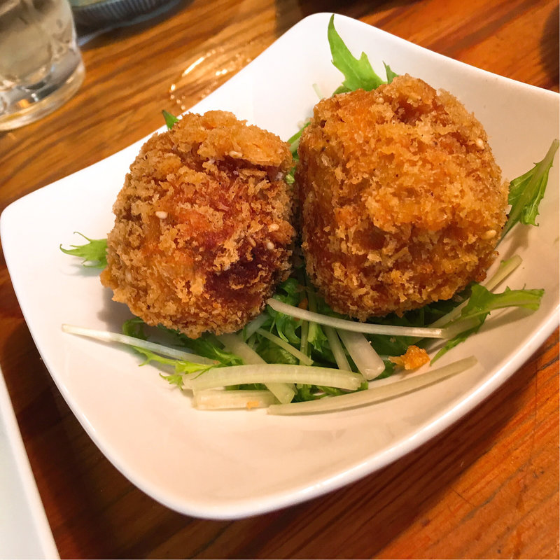 かぼちゃコロッケ(立ち飲み ますらお)