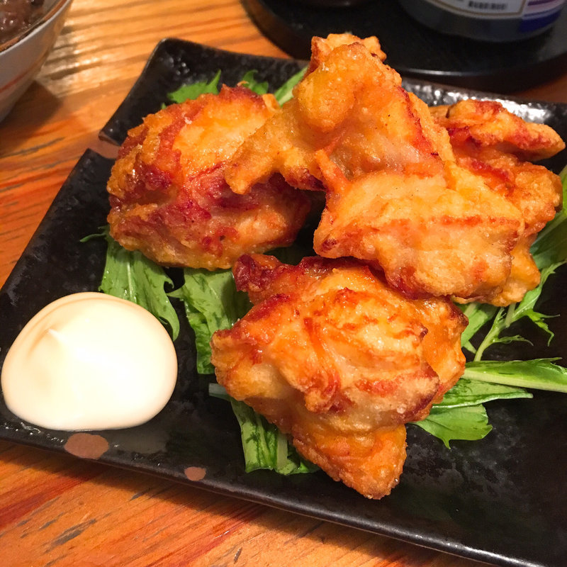 鳥唐揚げ(立ち飲み ますらお)