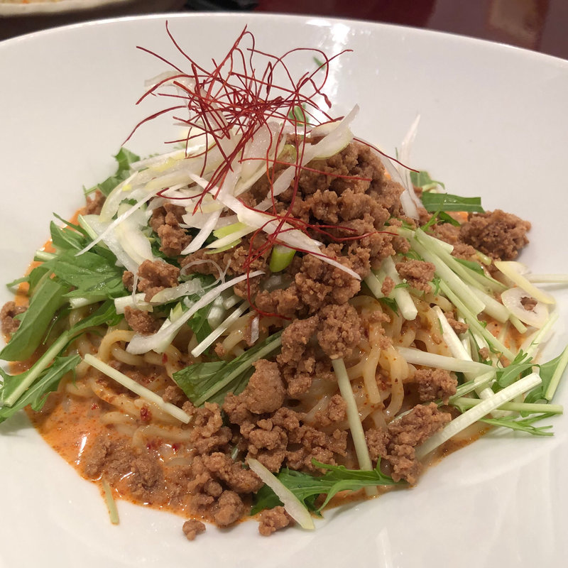 汁なし担々麺(リータンタンカフェ 経堂コルティ店)