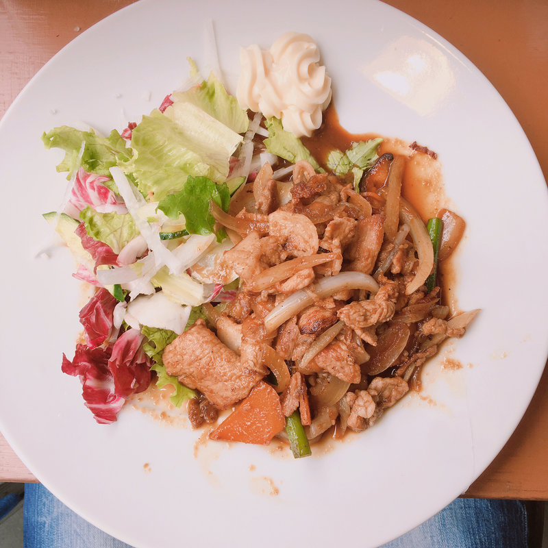 スタミナ焼肉定食(上海ブラッセリー （シャンハイブラッセリー）)