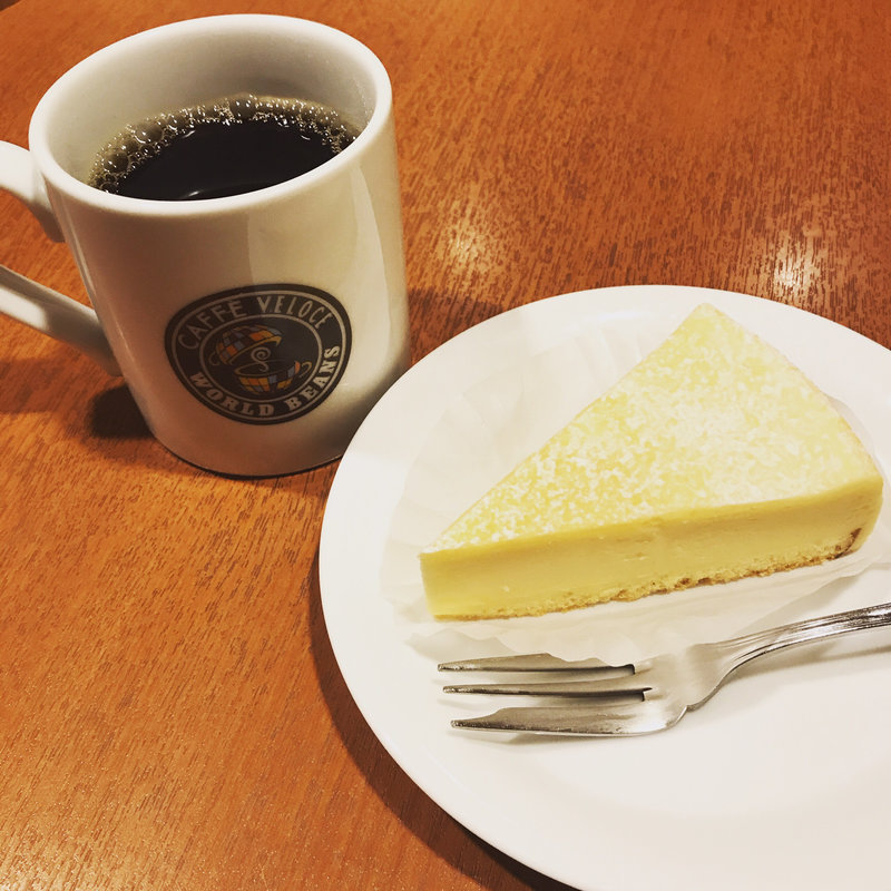 ベイクドチーズケーキ(カフェ・ベローチェ 綾瀬店)