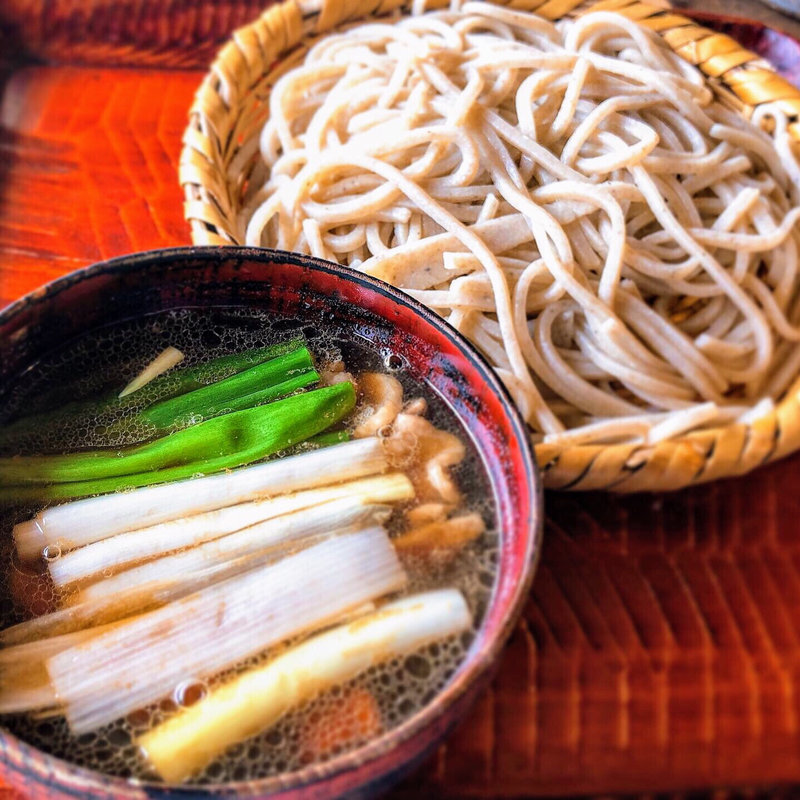 鴨汁蕎麦(そば切り 蔦屋)