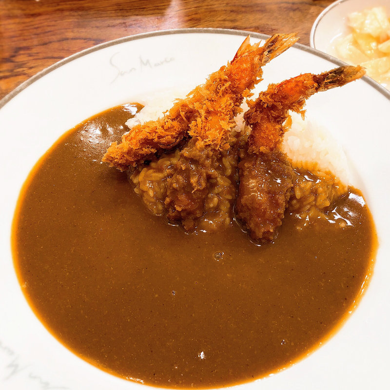 海老フライカレー(サンマルコ なんばウォーク店 )