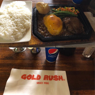 ダブルチーズハンバーグ(ゴールドラッシュ 本店 )