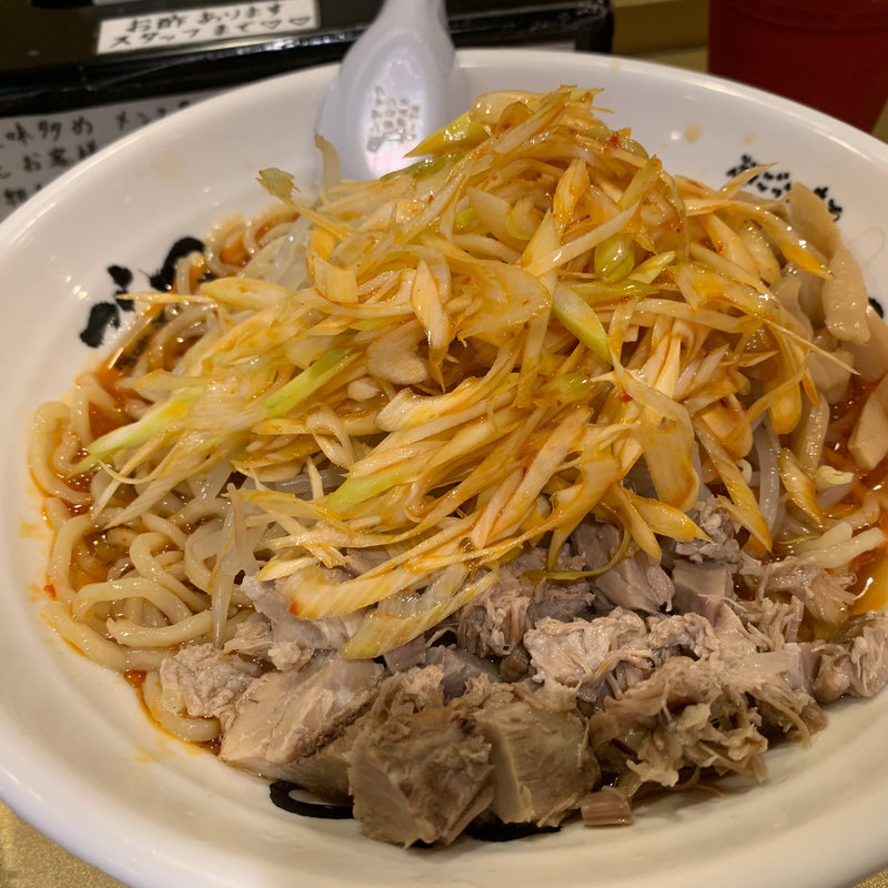冷やしラーメン(超ごってり麺 ごっつ 新小岩店)
