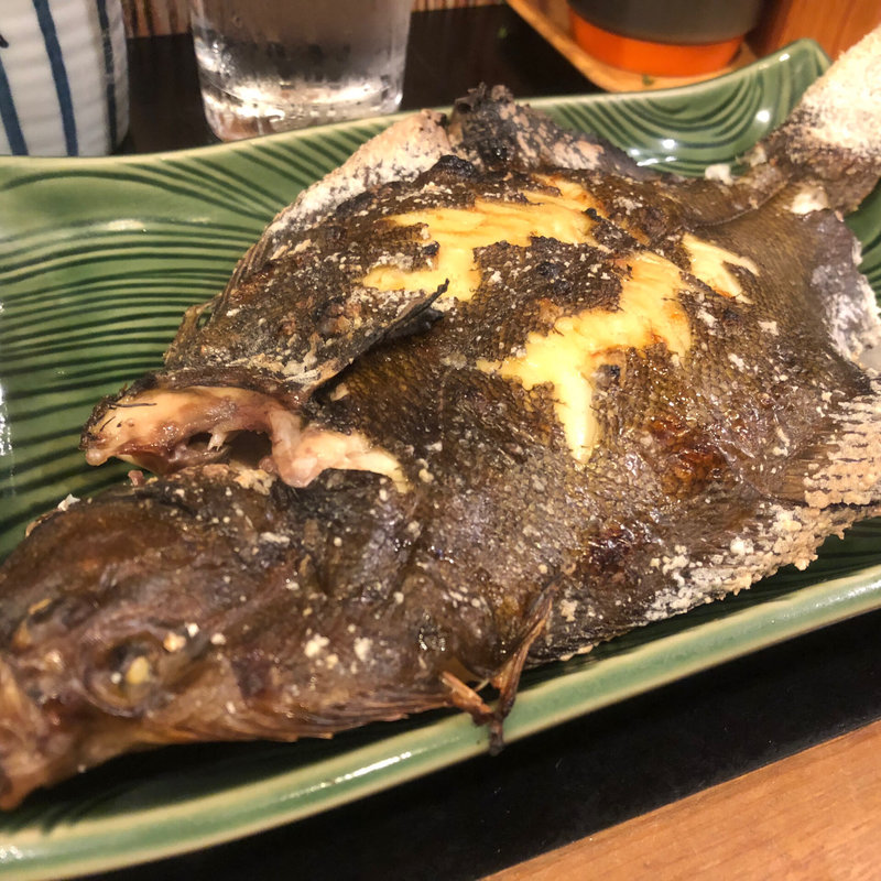 カレイの塩焼き(ほろよい )