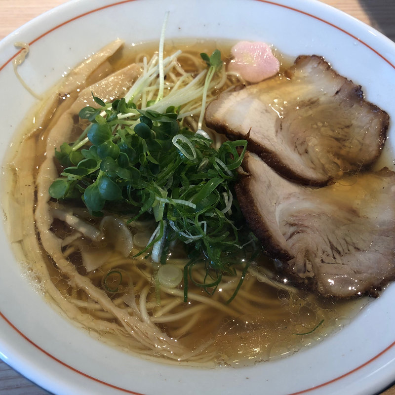 魚介醤油ラーメン琥珀(拉麺開花(らーめんかいほう))