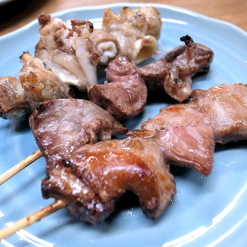 軟骨、ハツ、カシラ(松月)