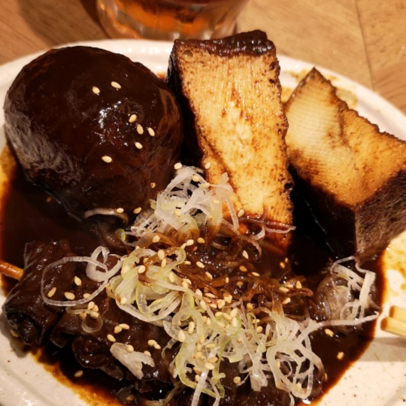 味噌おでん(立呑み　やきとん　大黒)