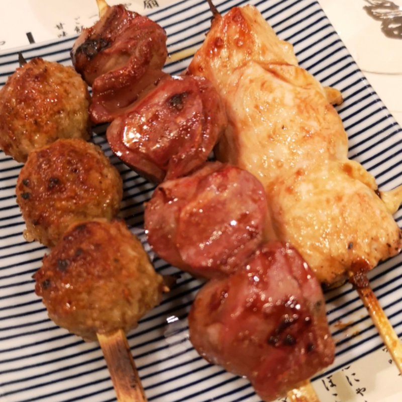 串盛り9種(やきとりの扇屋 神田東口店)