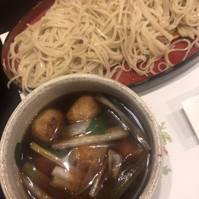 鴨つくねそば(川しま)