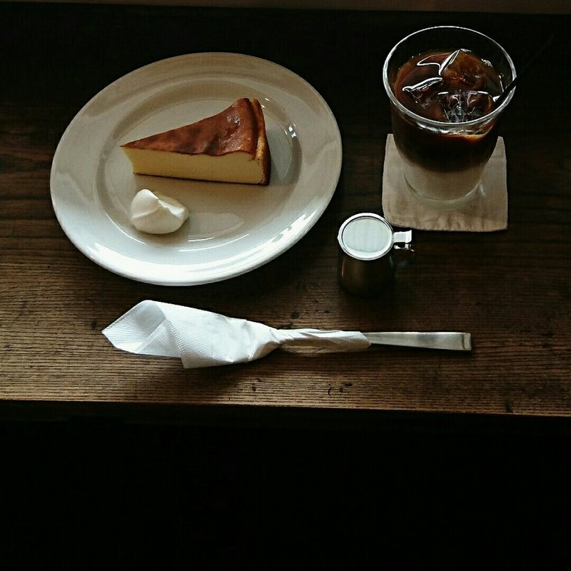 チーズケーキ(iijima coffee)