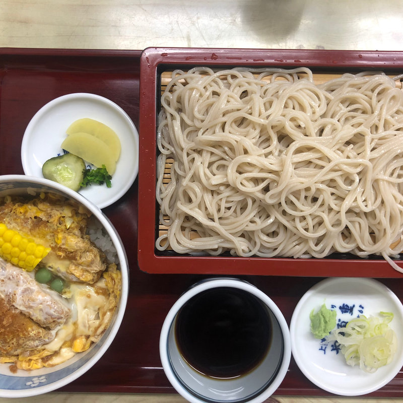 もり又ハかけセット（ミニかつ丼）(やぶ重 )