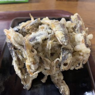 イリコのかき揚げ(あやうた製麺 )