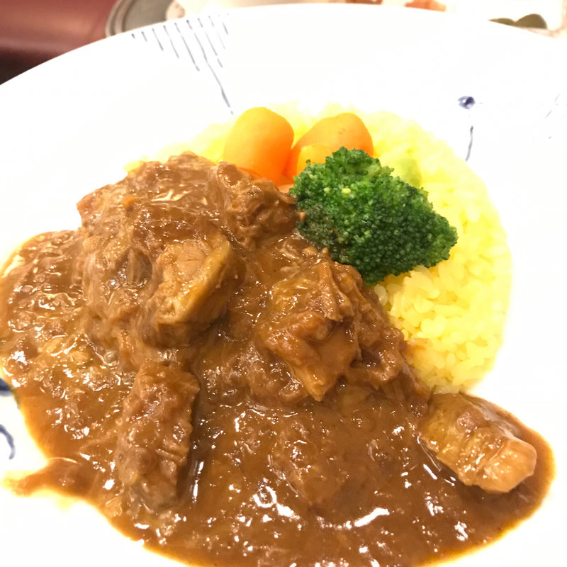 ビーフカレーランチ(椿屋珈琲店 神楽坂茶房)