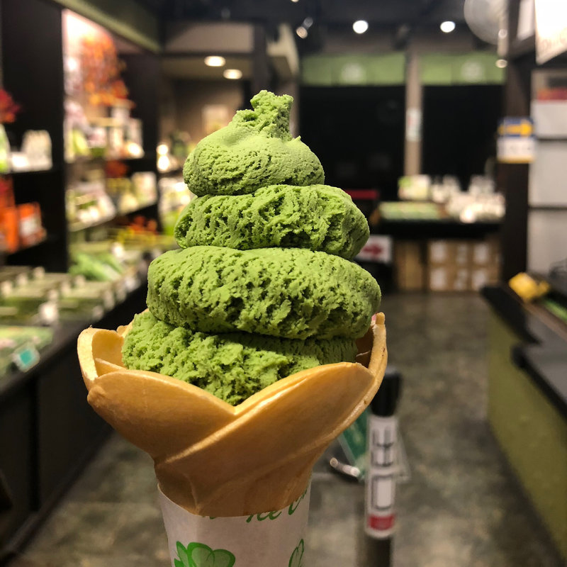 抹茶ソフトクリーム(茶和々 川越店)