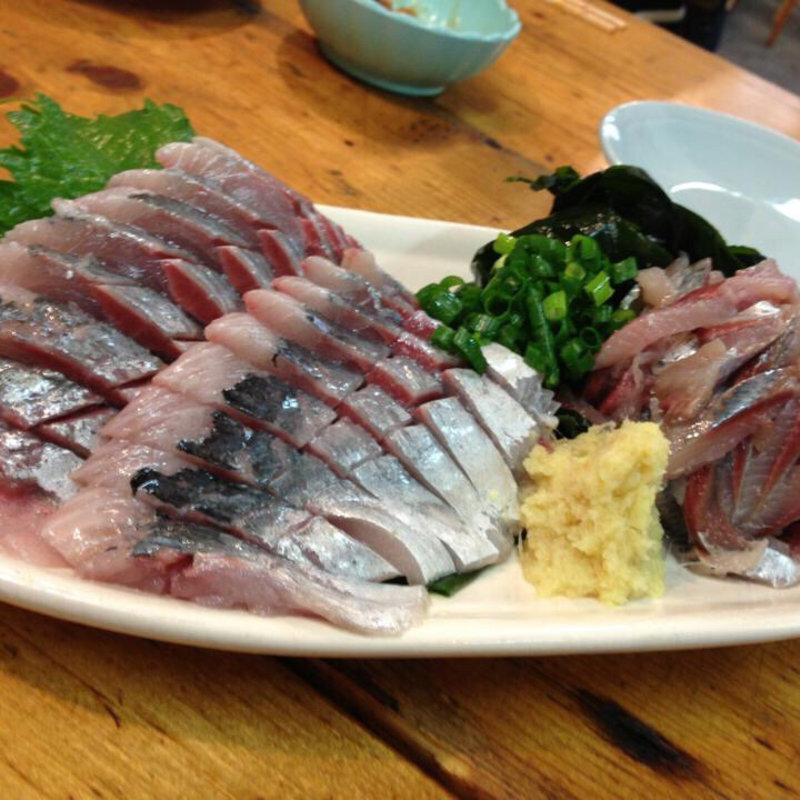 アジ刺身(タカマル鮮魚店 ４号店)