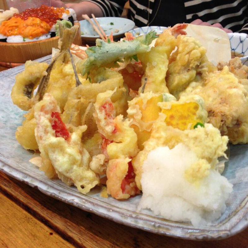 天ぷら盛り合わせ(タカマル鮮魚店 ４号店)