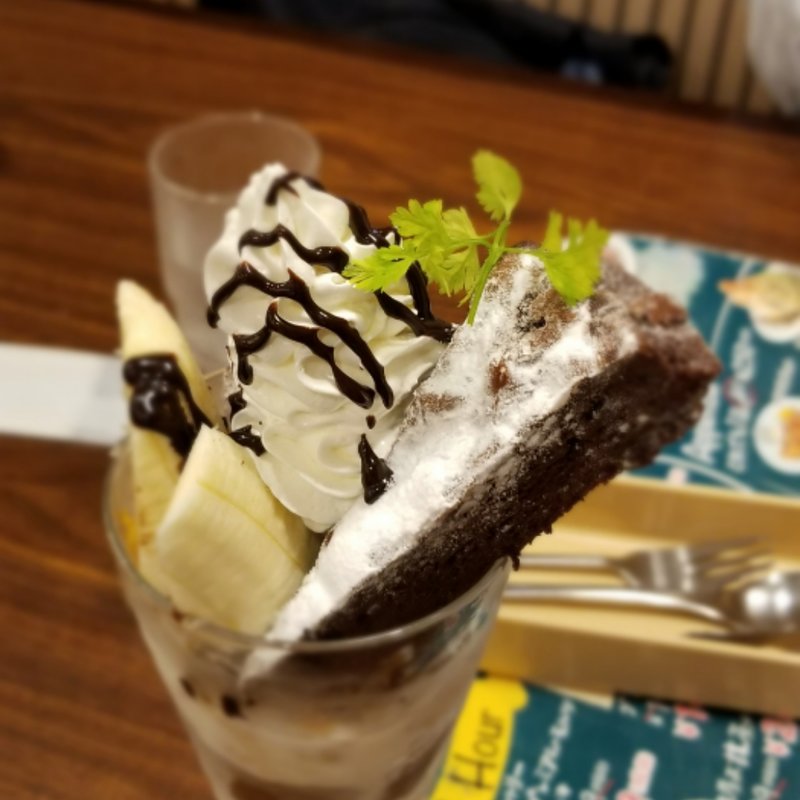 クラシックショコラパフェ(ジョナサン 神楽坂駅前店)