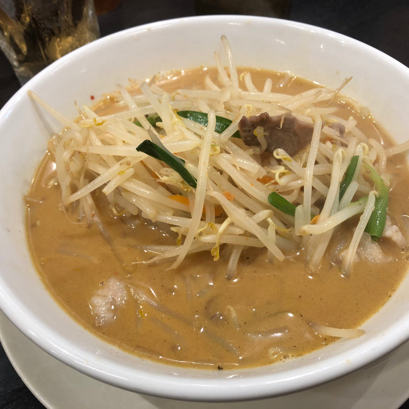 味噌ラーメン(日高屋 新八柱店)