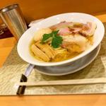 黄金貝らーめん 味玉付(なにわ麺次郎)