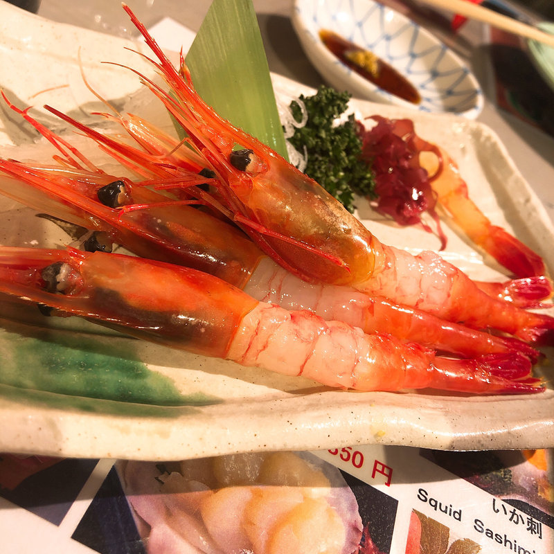 甘エビ(函館朝市 栄屋 よさこい食堂 )