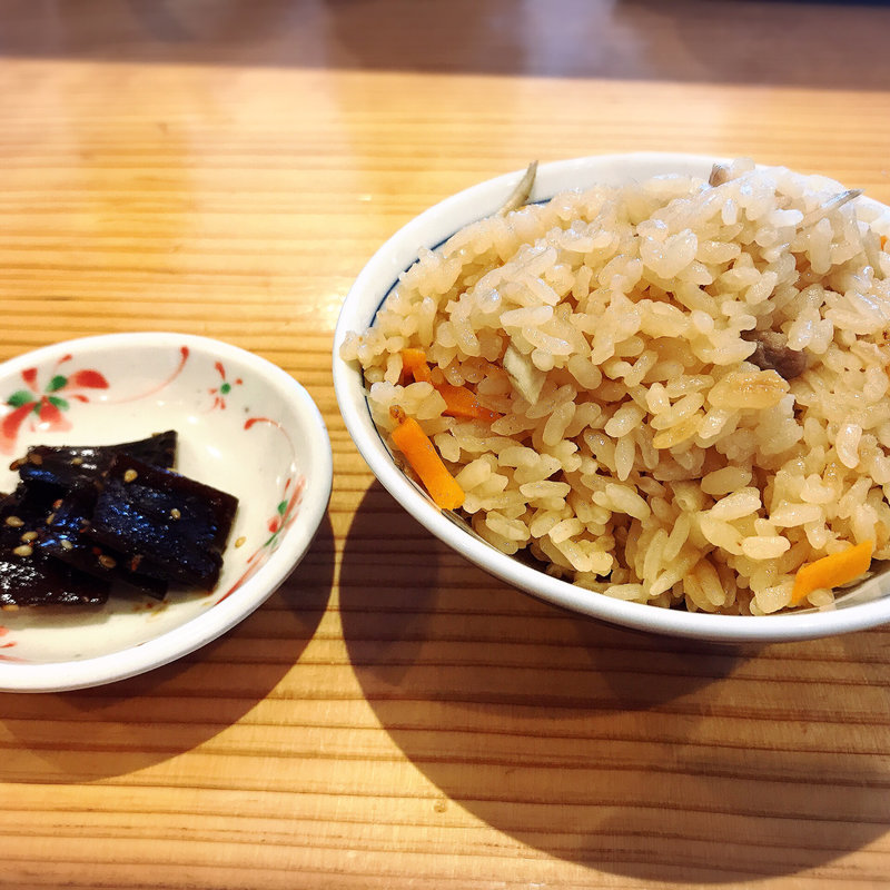 かしわめし(土俵うどん )