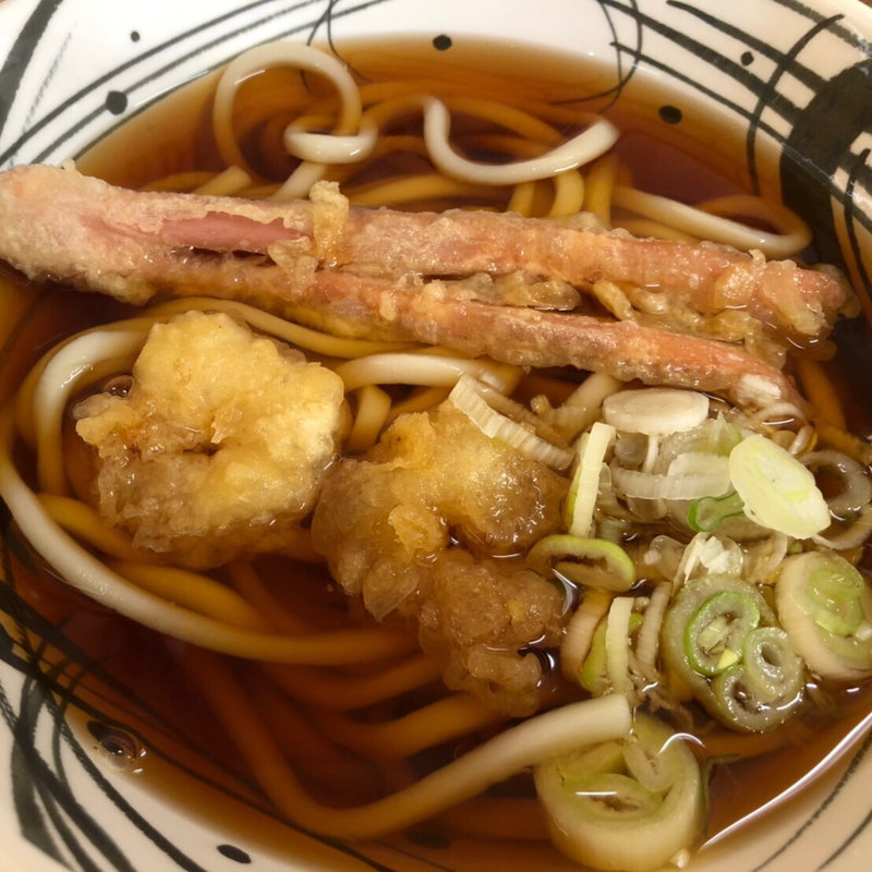 ソーセージ天うどん(ワイズ)