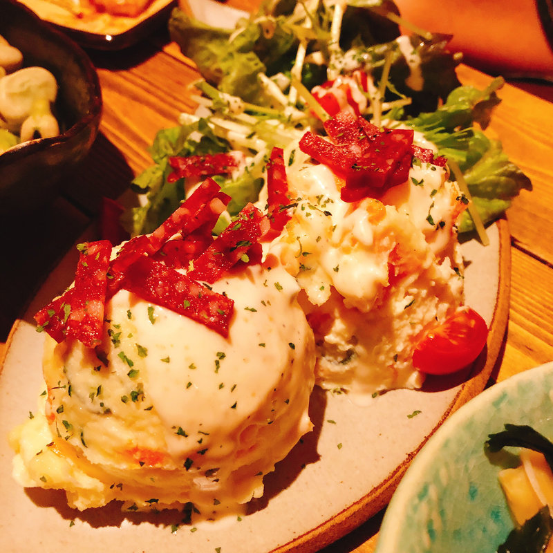 ポテトサラダ(にこり)