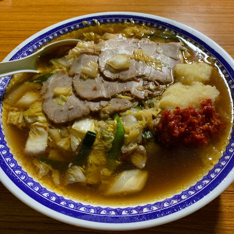 彩華ラーメン 大 モモチャーシュー(彩華ラーメン 屋台 （天理ラーメン）)