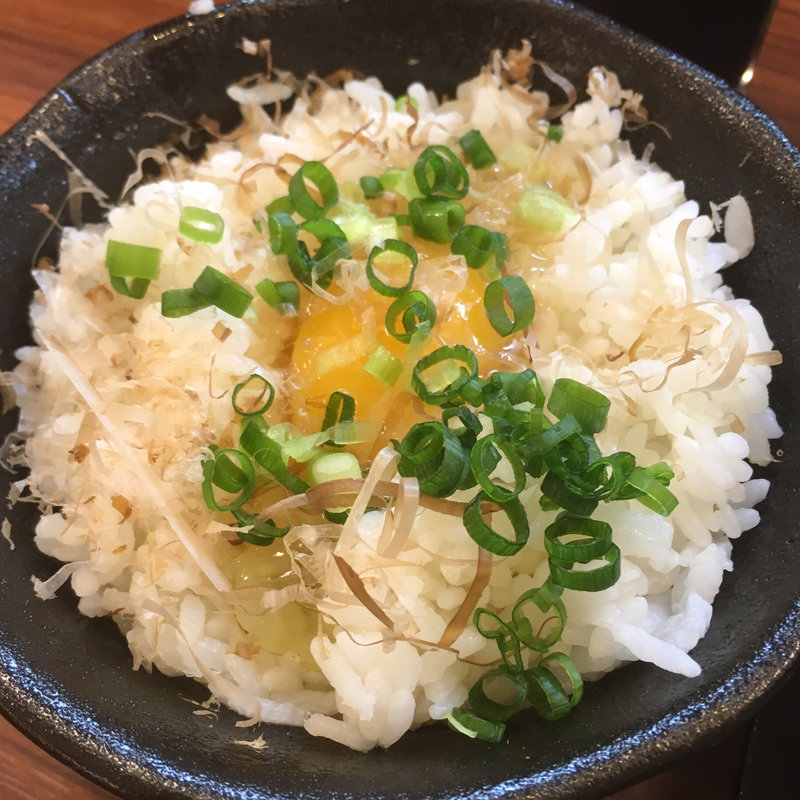 玉子かけご飯(極味噌本舗 すすきの店)