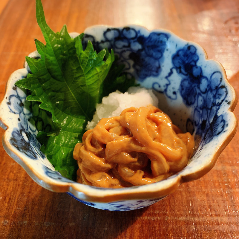 自家製 塩辛(オサカナヤ 魚哲 中目黒店)