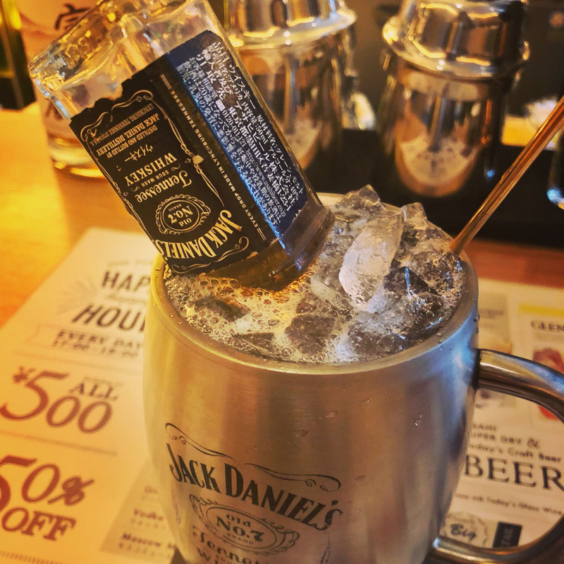 Jack Daniel ハイボール(THE PUBLIC RED AKASAKA)