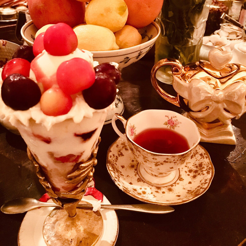 季節のパフェ(カフェ アコリット)