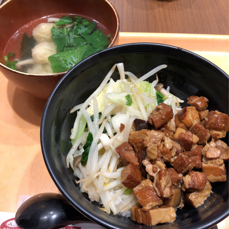 豚バラご飯セット(手作り点心舗 阿里城)