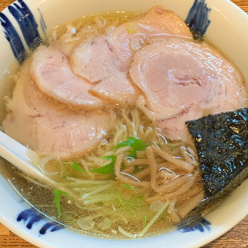 塩ラーメン＋チャーシュー(粋な一生)
