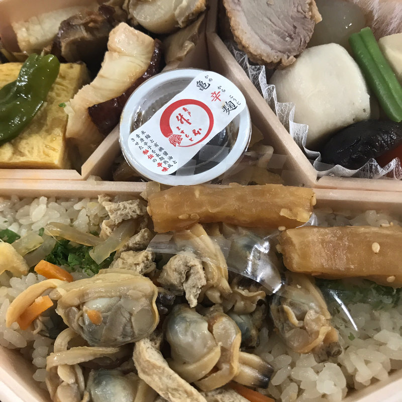 あさり生姜飯弁当(亀戸升本 （かめいど ますもと）)