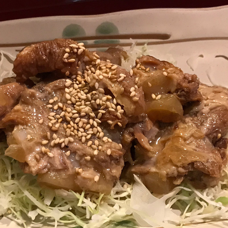 黒豚軟骨煮込み(博多っ子純情屋台 喜柳)