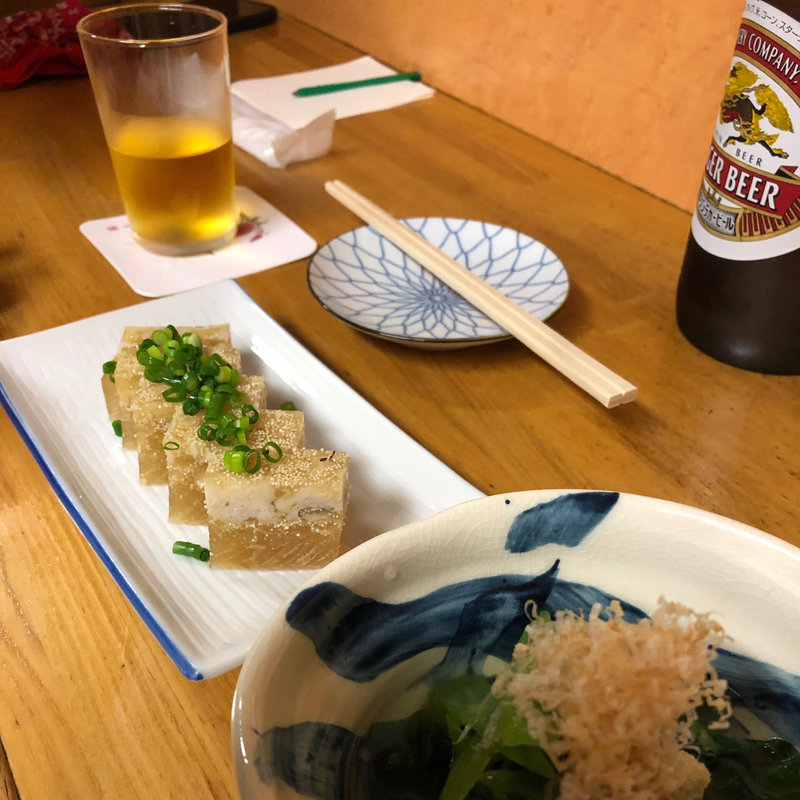 鱧の煮こごり(多幸八)