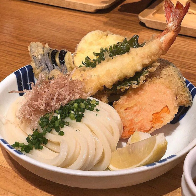 海鮮ぶっかけうどん(志成)